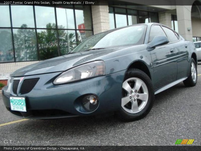 Stealth Gray Metallic / Ebony 2007 Pontiac Grand Prix Sedan