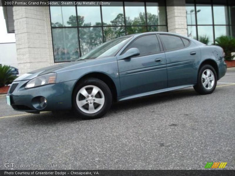 Stealth Gray Metallic / Ebony 2007 Pontiac Grand Prix Sedan