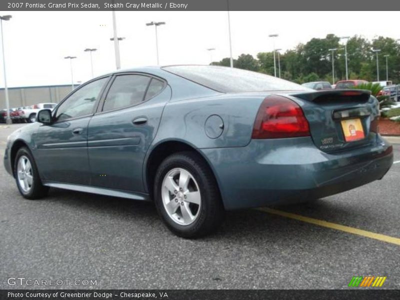 Stealth Gray Metallic / Ebony 2007 Pontiac Grand Prix Sedan