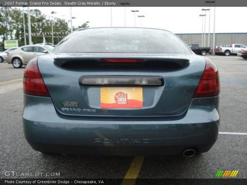 Stealth Gray Metallic / Ebony 2007 Pontiac Grand Prix Sedan