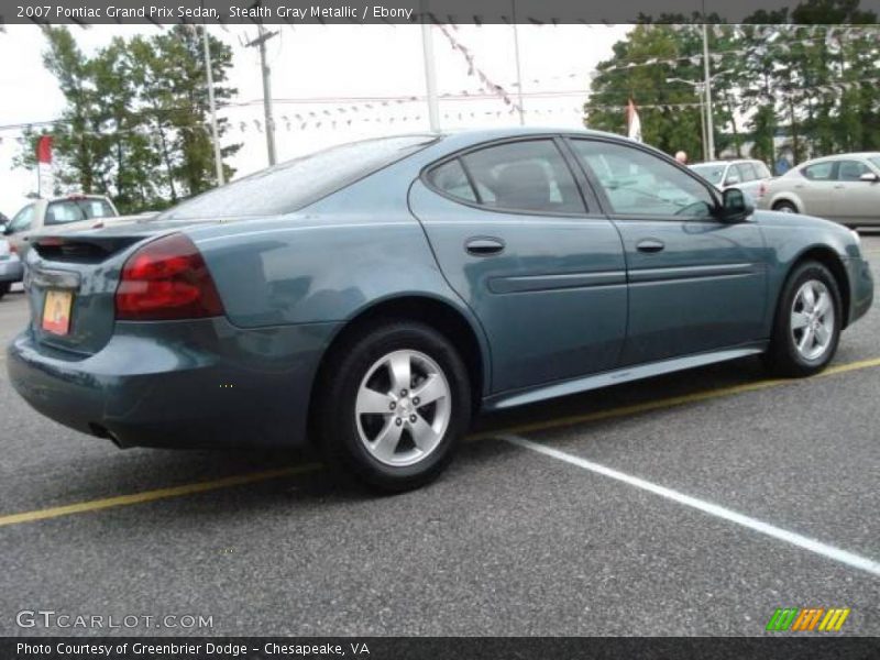Stealth Gray Metallic / Ebony 2007 Pontiac Grand Prix Sedan