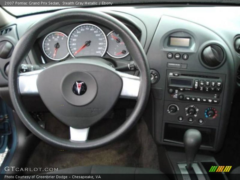 Stealth Gray Metallic / Ebony 2007 Pontiac Grand Prix Sedan