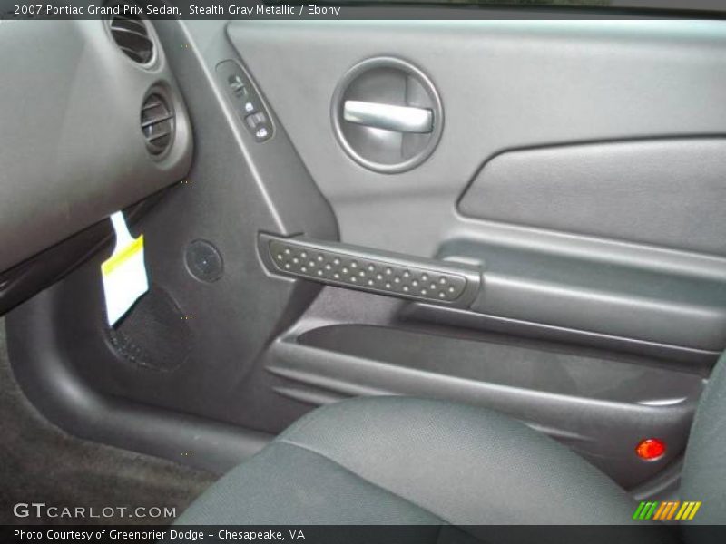 Stealth Gray Metallic / Ebony 2007 Pontiac Grand Prix Sedan