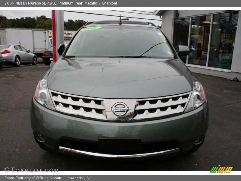 Platinum Pearl Metallic / Charcoal 2006 Nissan Murano SL AWD