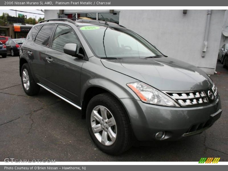 Platinum Pearl Metallic / Charcoal 2006 Nissan Murano SL AWD