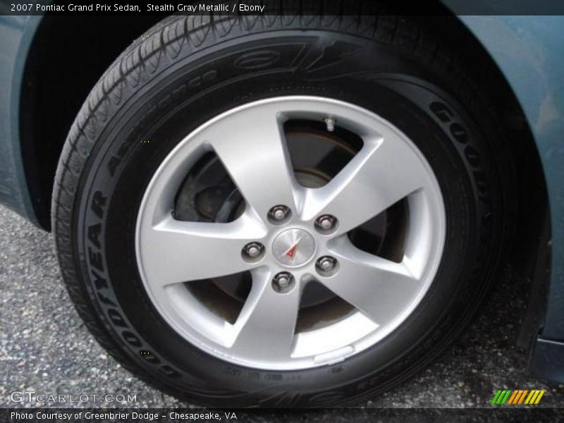 Stealth Gray Metallic / Ebony 2007 Pontiac Grand Prix Sedan