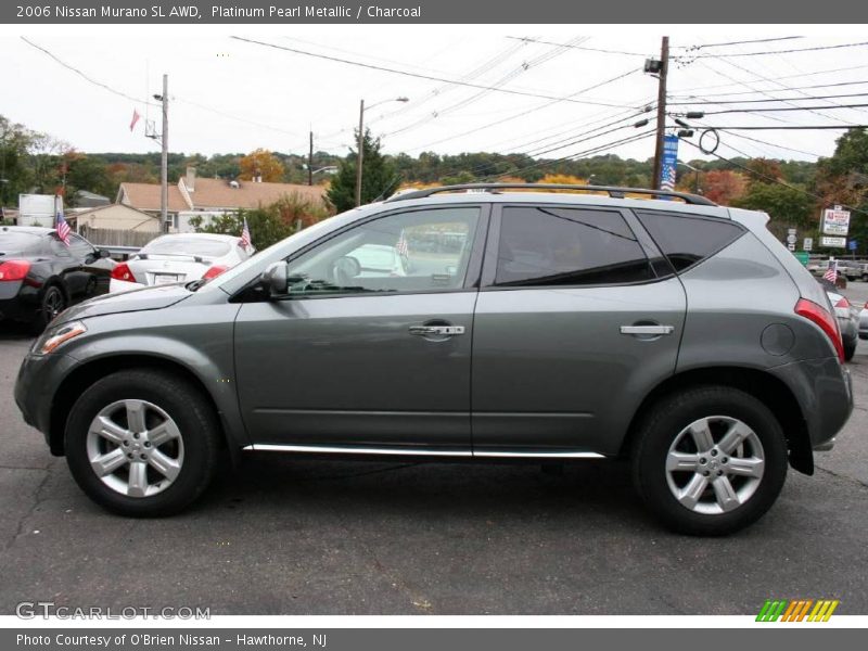 Platinum Pearl Metallic / Charcoal 2006 Nissan Murano SL AWD