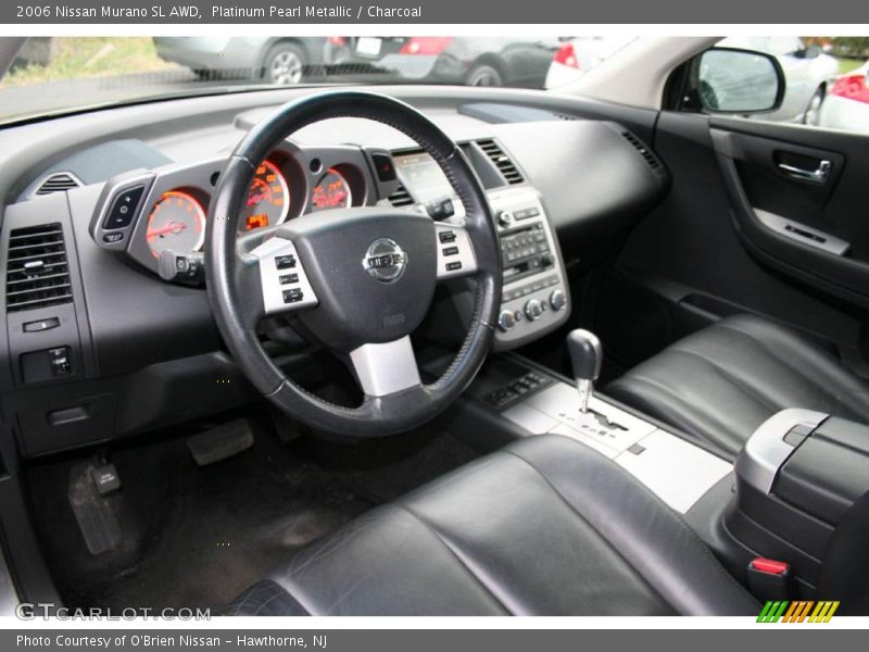 Platinum Pearl Metallic / Charcoal 2006 Nissan Murano SL AWD