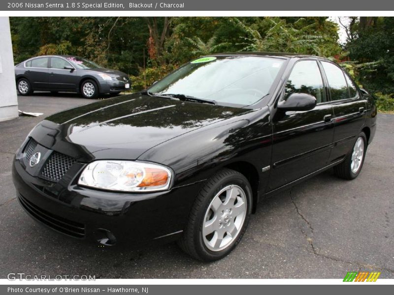 Blackout / Charcoal 2006 Nissan Sentra 1.8 S Special Edition