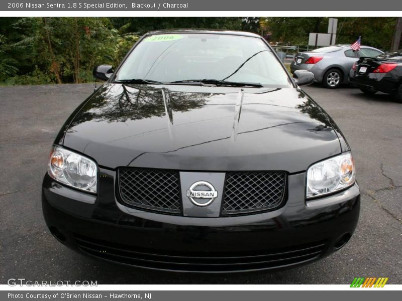 Blackout / Charcoal 2006 Nissan Sentra 1.8 S Special Edition