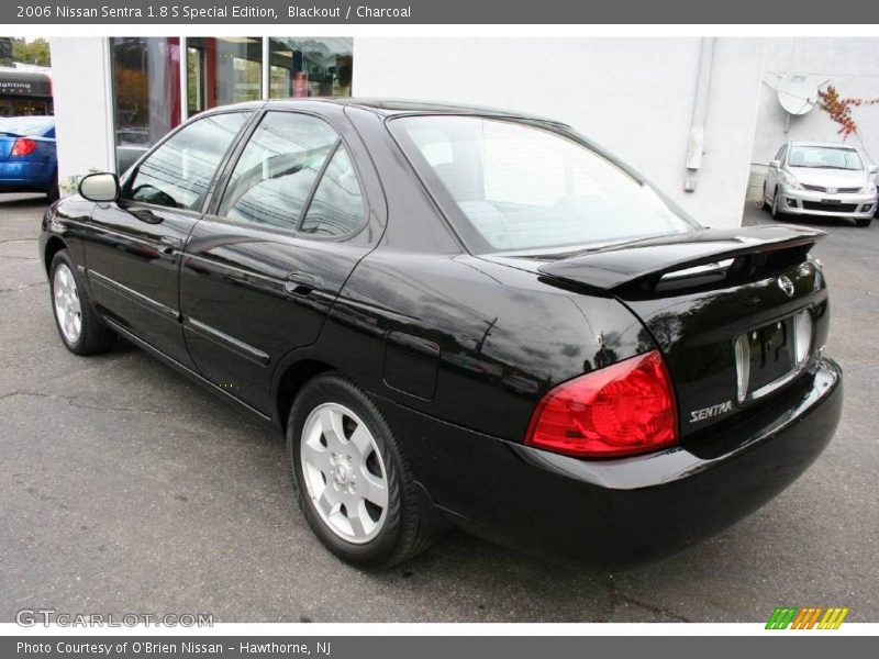 Blackout / Charcoal 2006 Nissan Sentra 1.8 S Special Edition