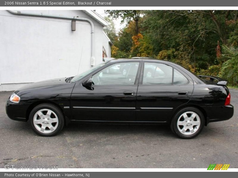 Blackout / Charcoal 2006 Nissan Sentra 1.8 S Special Edition