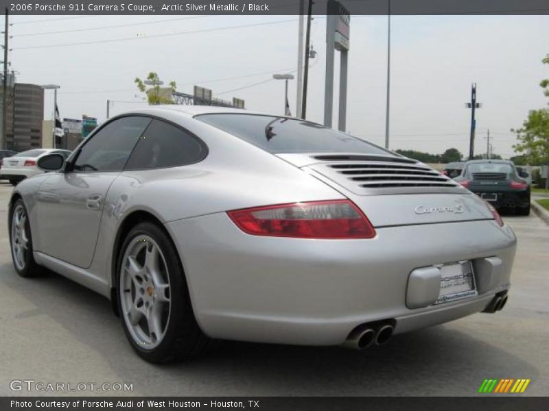 Arctic Silver Metallic / Black 2006 Porsche 911 Carrera S Coupe