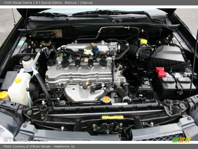 Blackout / Charcoal 2006 Nissan Sentra 1.8 S Special Edition
