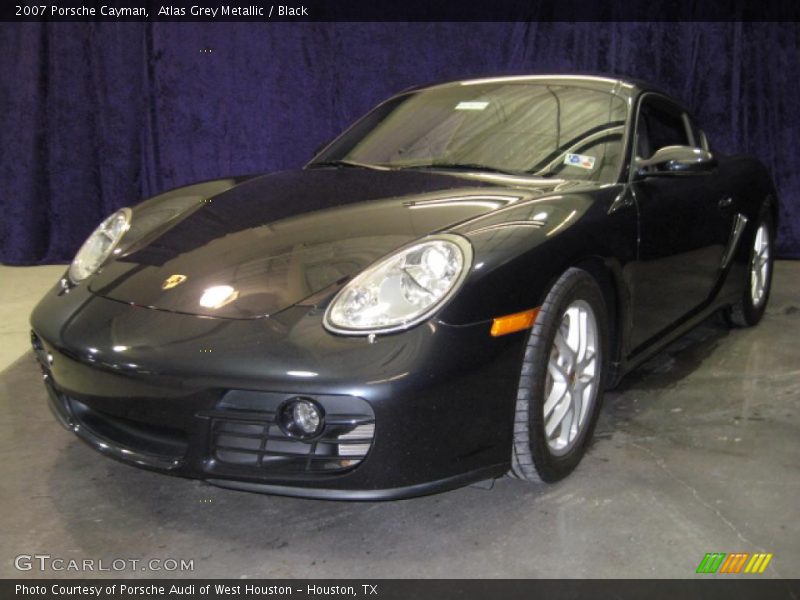 Atlas Grey Metallic / Black 2007 Porsche Cayman