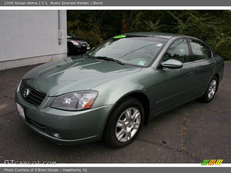 Mystic Emerald Metallic / Blond 2006 Nissan Altima 2.5 S