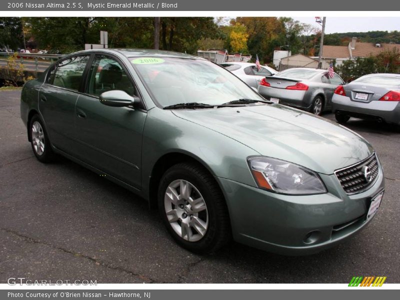 Mystic Emerald Metallic / Blond 2006 Nissan Altima 2.5 S