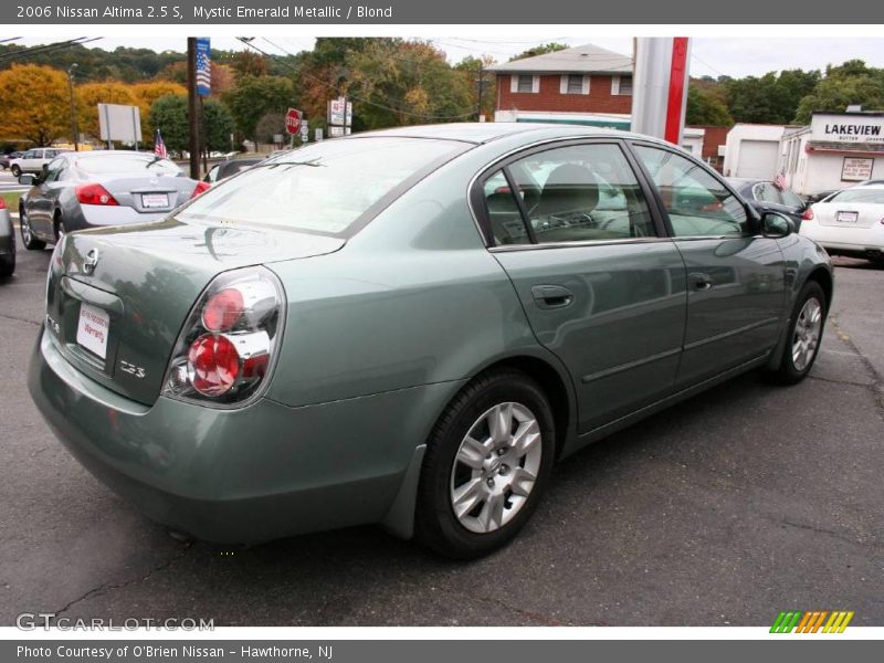 Mystic Emerald Metallic / Blond 2006 Nissan Altima 2.5 S