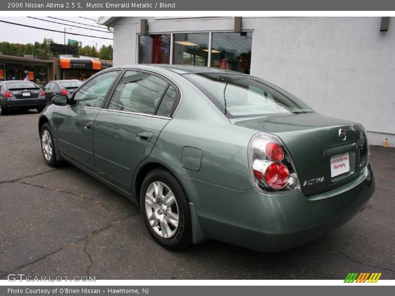 Mystic Emerald Metallic / Blond 2006 Nissan Altima 2.5 S