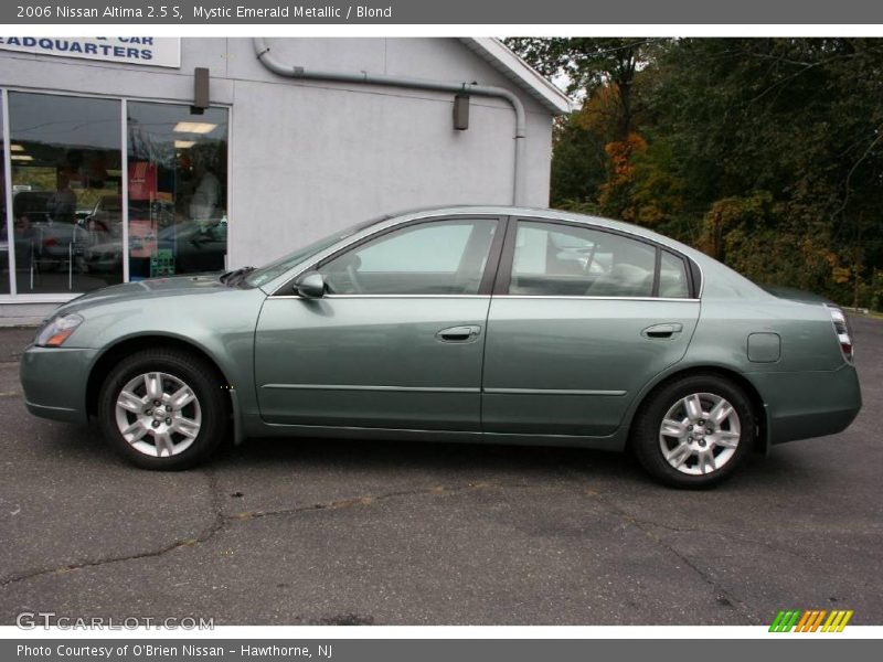 Mystic Emerald Metallic / Blond 2006 Nissan Altima 2.5 S