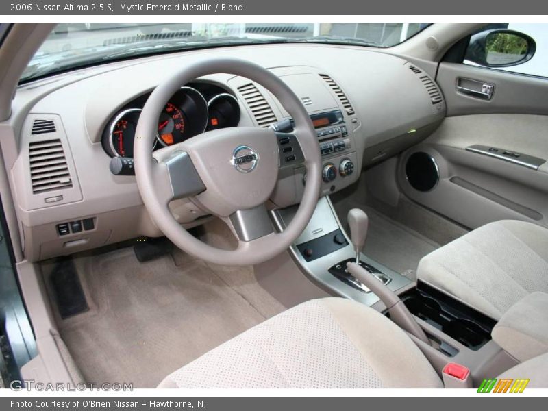 Mystic Emerald Metallic / Blond 2006 Nissan Altima 2.5 S