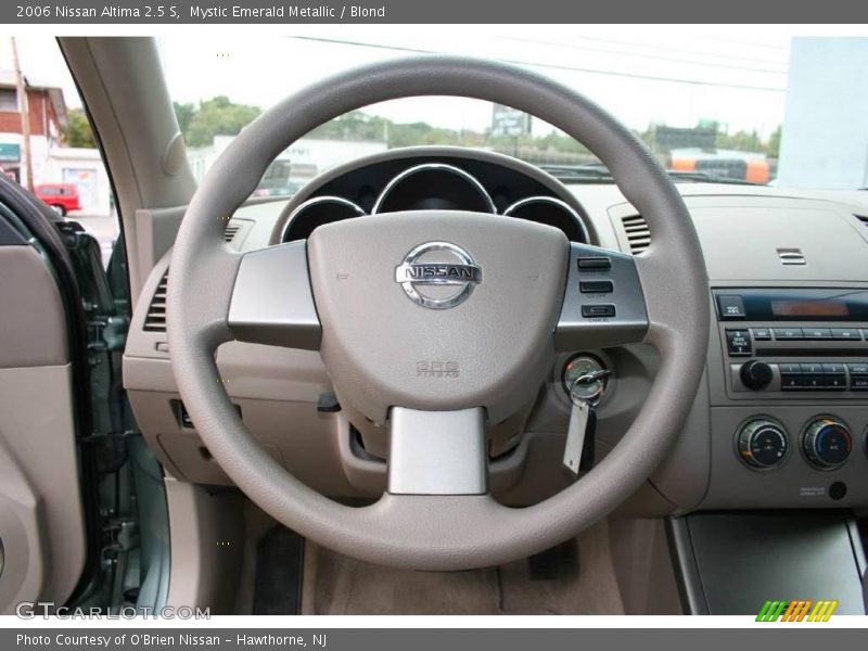 Mystic Emerald Metallic / Blond 2006 Nissan Altima 2.5 S