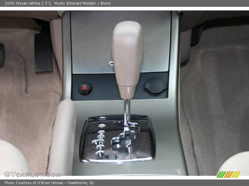 Mystic Emerald Metallic / Blond 2006 Nissan Altima 2.5 S