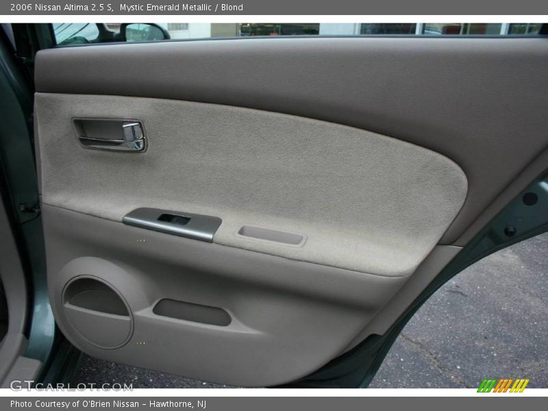 Mystic Emerald Metallic / Blond 2006 Nissan Altima 2.5 S