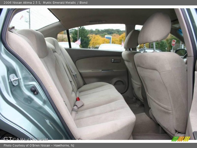 Mystic Emerald Metallic / Blond 2006 Nissan Altima 2.5 S