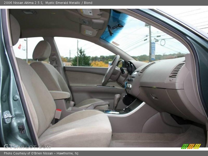 Mystic Emerald Metallic / Blond 2006 Nissan Altima 2.5 S
