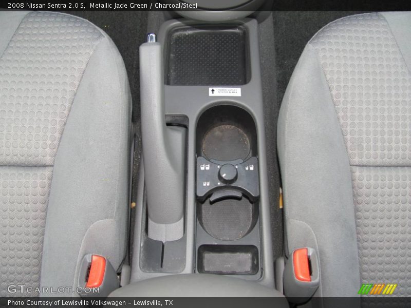 Metallic Jade Green / Charcoal/Steel 2008 Nissan Sentra 2.0 S