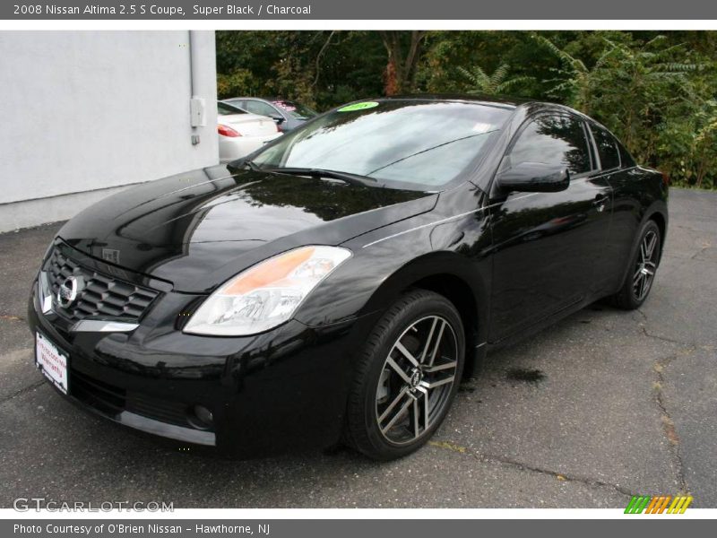 Super Black / Charcoal 2008 Nissan Altima 2.5 S Coupe
