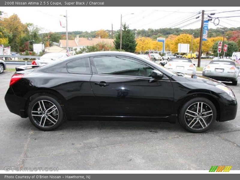 Super Black / Charcoal 2008 Nissan Altima 2.5 S Coupe