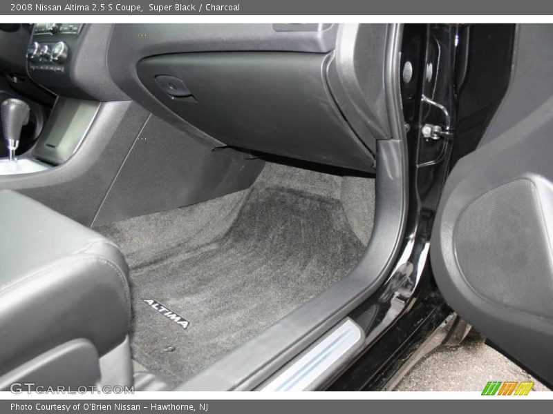 Super Black / Charcoal 2008 Nissan Altima 2.5 S Coupe
