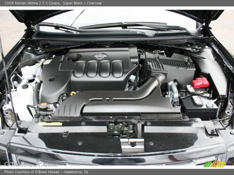 Super Black / Charcoal 2008 Nissan Altima 2.5 S Coupe
