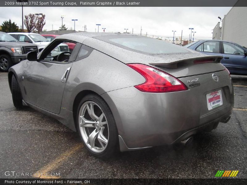 Platinum Graphite / Black Leather 2009 Nissan 370Z Sport Touring Coupe