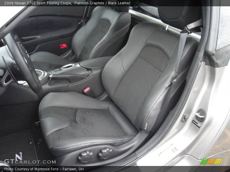 Platinum Graphite / Black Leather 2009 Nissan 370Z Sport Touring Coupe