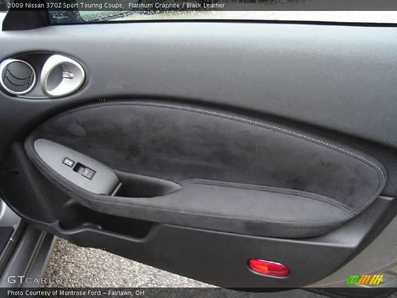 Platinum Graphite / Black Leather 2009 Nissan 370Z Sport Touring Coupe