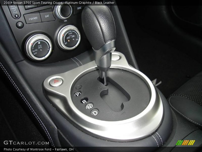 Platinum Graphite / Black Leather 2009 Nissan 370Z Sport Touring Coupe