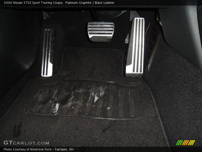 Platinum Graphite / Black Leather 2009 Nissan 370Z Sport Touring Coupe
