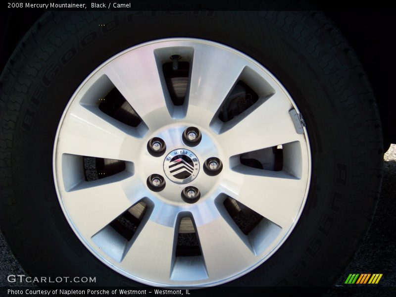 Black / Camel 2008 Mercury Mountaineer