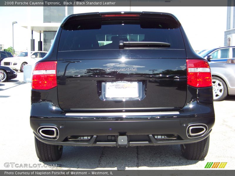 Black / Black Standard Leather 2008 Porsche Cayenne Tiptronic