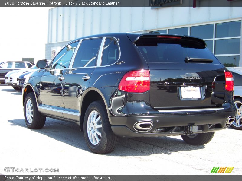 Black / Black Standard Leather 2008 Porsche Cayenne Tiptronic