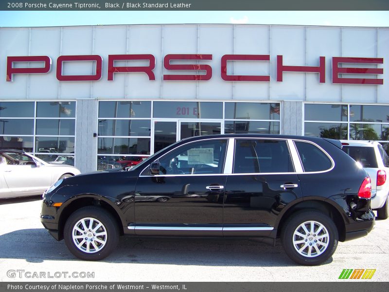 Black / Black Standard Leather 2008 Porsche Cayenne Tiptronic