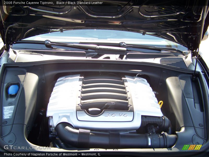 Black / Black Standard Leather 2008 Porsche Cayenne Tiptronic