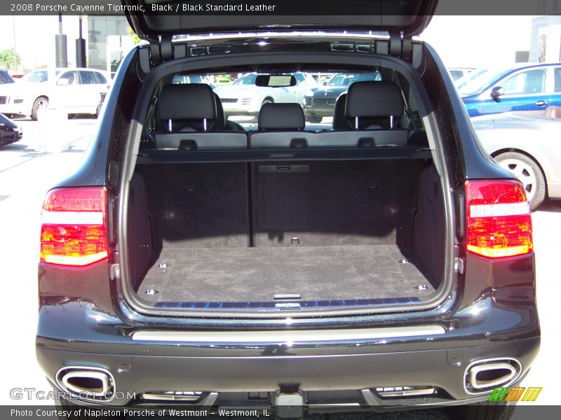 Black / Black Standard Leather 2008 Porsche Cayenne Tiptronic