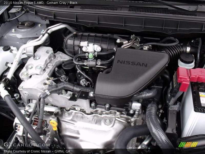 Gotham Gray / Black 2010 Nissan Rogue S AWD