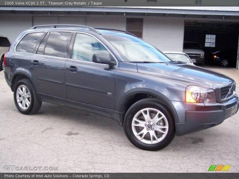 Titanium Gray Metallic / Taupe 2005 Volvo XC90 2.5T