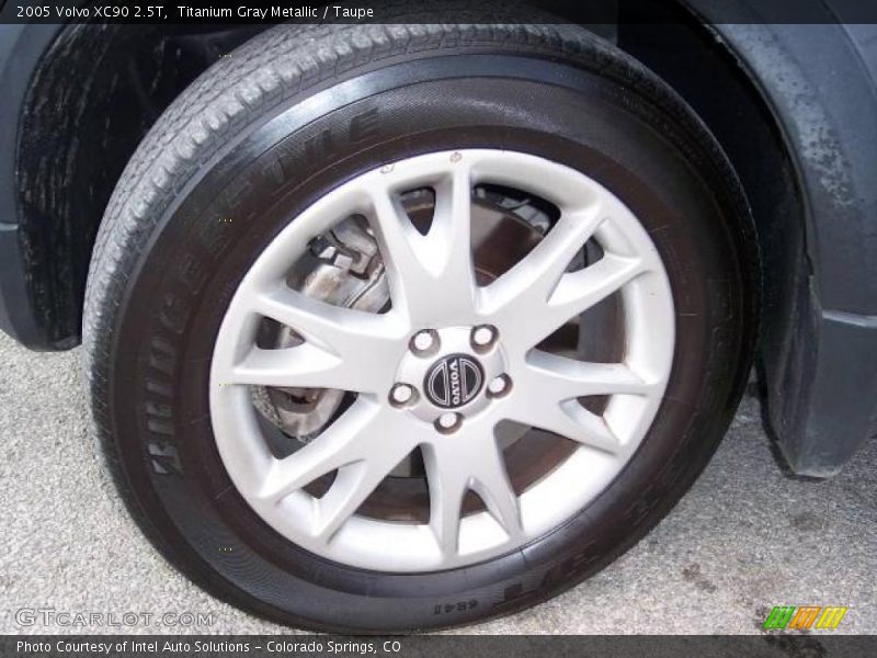 Titanium Gray Metallic / Taupe 2005 Volvo XC90 2.5T