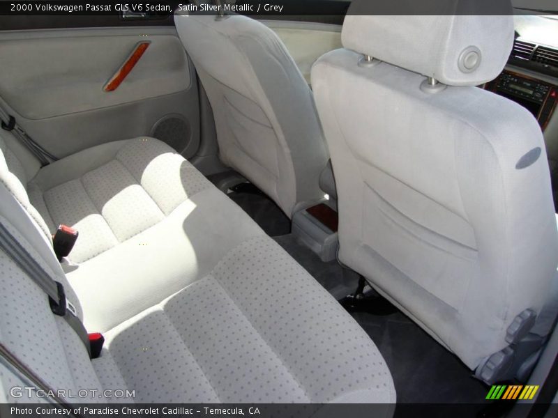Satin Silver Metallic / Grey 2000 Volkswagen Passat GLS V6 Sedan